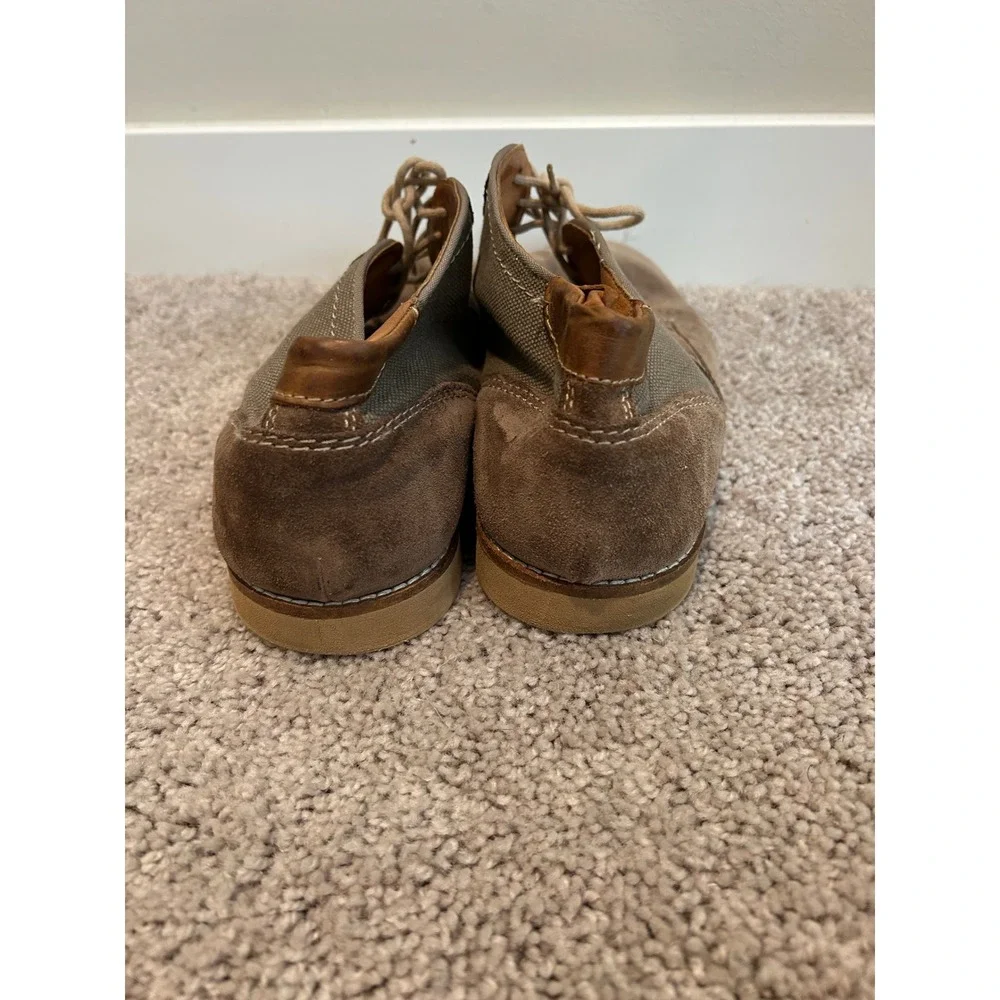 Venturini Mens Brown Suede Textile Chukka Boots TAN Mens Size 12‎ Shoes #2227